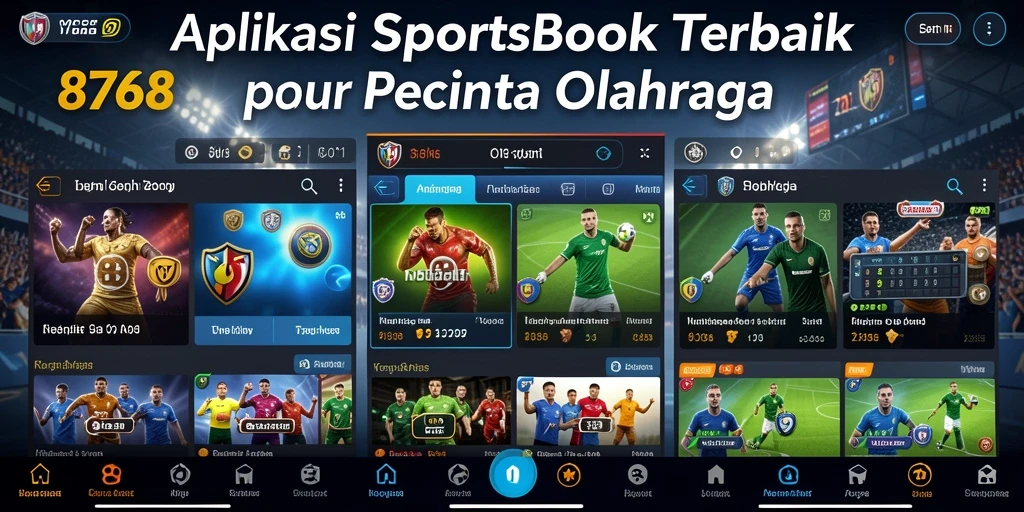 Tampilan gameplay menarik dari aplikasi Sportsbook 8768.