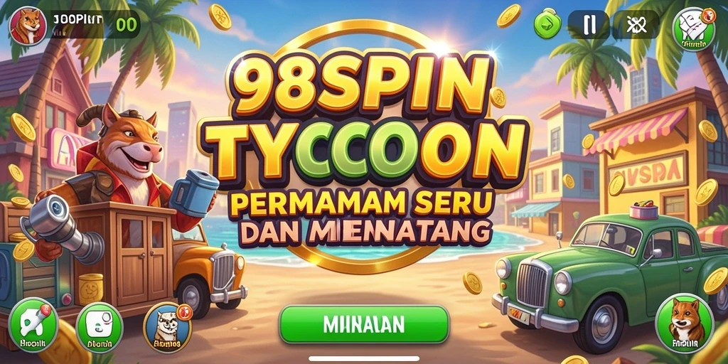 Tampilan menarik dari gameplay 98SPIN yang seru.
