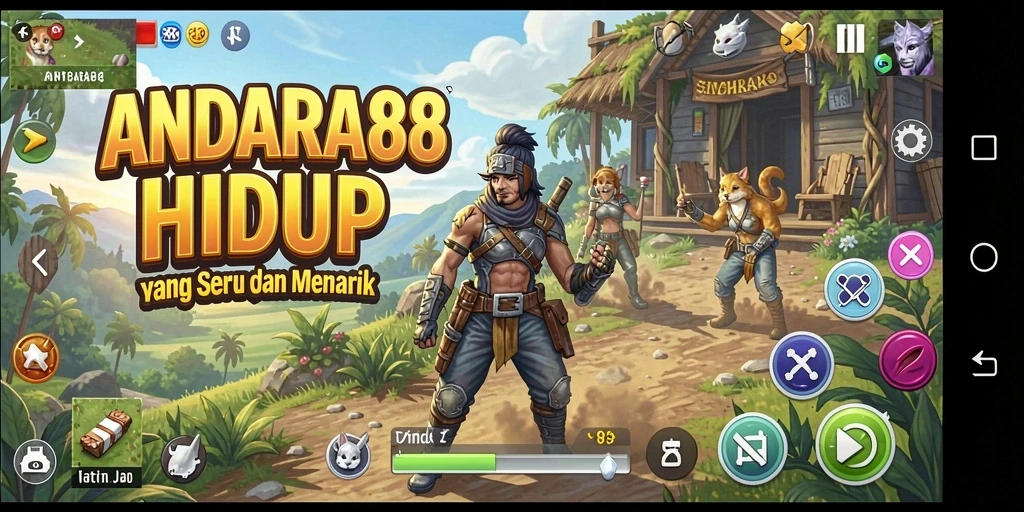 Tangkapan layar ANDARA88 menampilkan momen gameplay simulasi yang mengesankan.