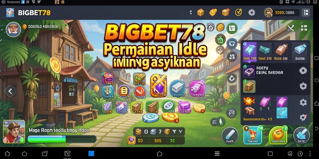 Tampilan gameplay BIGBET78 yang menarik dan memukau.