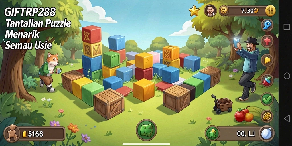 Gameplay menarik dari GIFTRP288 yang menantang otak.