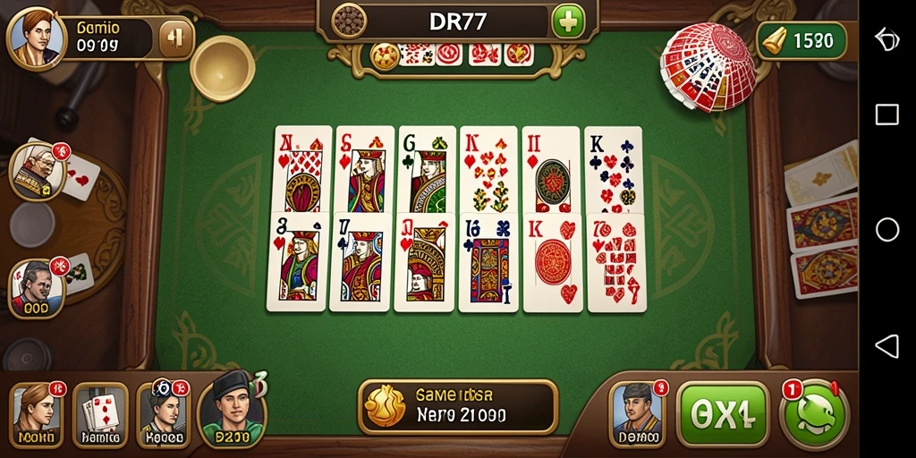 Tampilan menarik dalam permainan Domino IDR77