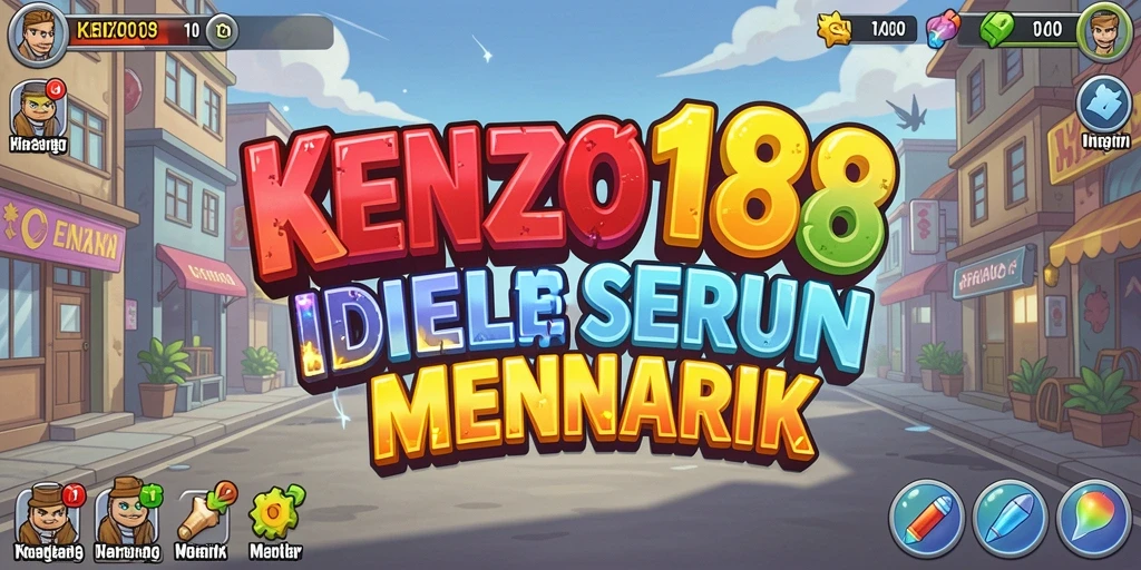 Tampilan gameplay menarik dari KENZO188 yang menghibur.