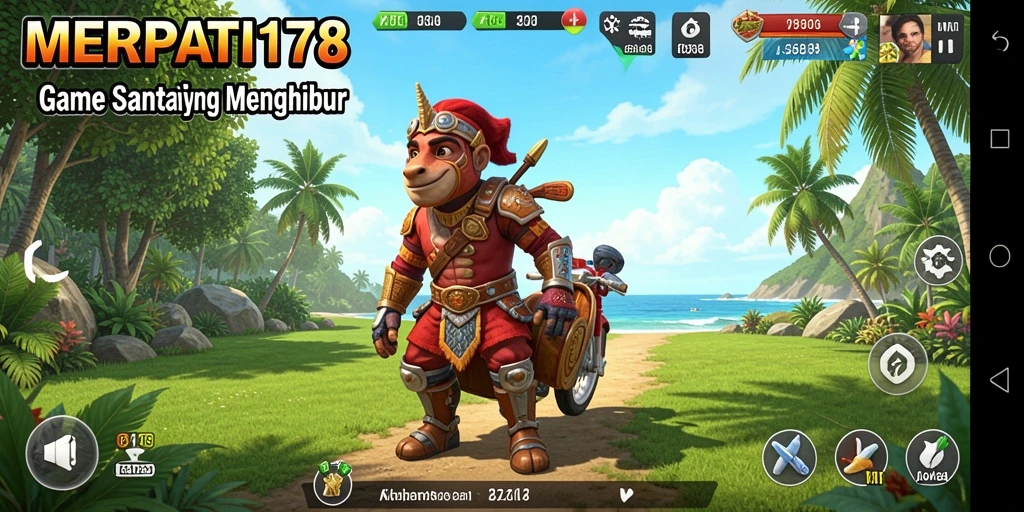 Tangkapan layar gameplay MERPATI178 yang menyenangkan dan penuh warna.