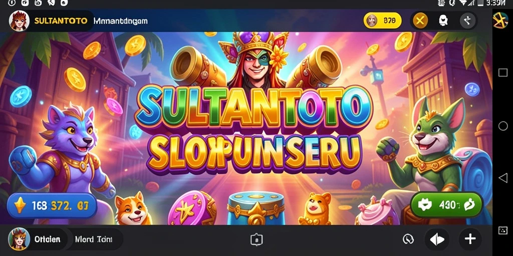 Gameplay seru di SULTANTOTO dengan mesin Slot yang beragam.